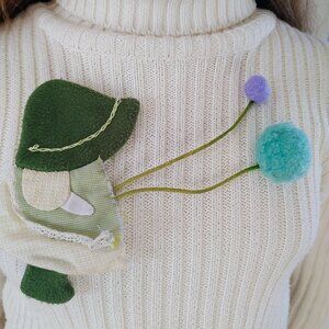 White knit sweater dress